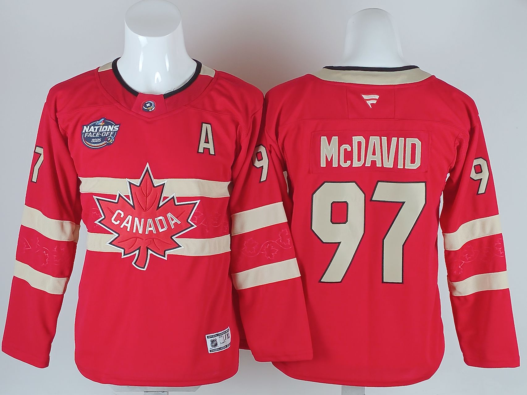 Youth 2026 Montreal Canadiens #97 Mcdavid Red NHL Jersey style 01